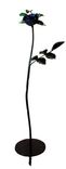 Metal 'Winter' Rose Sculpture 2 small