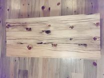 Reclaimed Cattle Fence Wood And Welded Steel Coffee Table 3 small