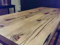 Reclaimed Cattle Fence Wood And Welded Steel Coffee Table 2 small