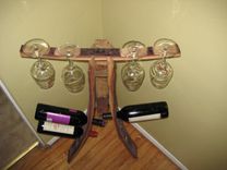 Wine Barrel Wine Rack 1 small