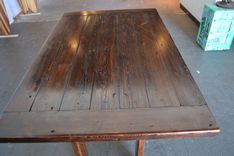 Reclaimed Fir Dining Table 4 small