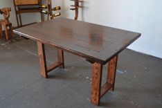 Reclaimed Fir Dining Table 5 small