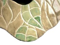 Sunflower Mosaic Tile Mirror From Our 'Amoeba' Series 3 small