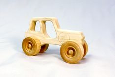Wooden Toy Jeep - Customized With Name 2 small