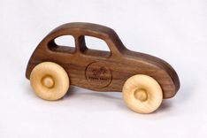 Wooden Toy Love Bug - Customized With Name 2 small