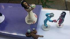 Zombie Cake Topper 2 small