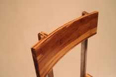 Custom Bamboo And Stainless Chair 2 small