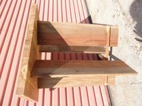 Oak Butcher Block End Table 6 small