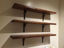 Handmade Industrial Steel Shelf Bracket 1 small