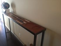 Steel And Hardwood Entry Console 2 small