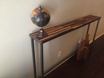Steel And Hardwood Entry Console 1 small
