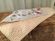 Alice's Tea Set:  Baby Quilt Or Wall Hanging 2 small