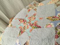 Alice's Tea Set:  Baby Quilt Or Wall Hanging 4 small