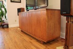 Cherry Media Cabinet 3 small