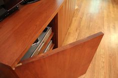 Cherry Media Cabinet 4 small