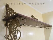 Custom Coat Rack Swan. 5 small