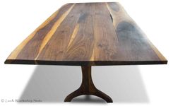 Rustic Walnut Dining Table 1 small