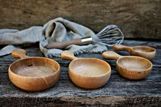 Wooden Measuring Cups 2 small