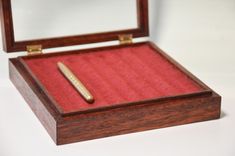 Rosewood Pen Box 2 small