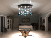 Fishing Float Chandelier 1 small