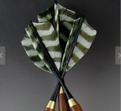 Dart Flights, Real Turkey Feathers ( Dart Bodies Not Included ) 1 small