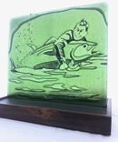 Fused Glass Sculpture - The One  1 small