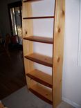 Bow-Front Leaning Bookcase 4 small