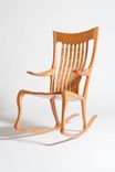 Cherry Cantalevered Arm Rocker 2 small