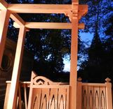 Garden Arbor With Floating Ovals 1 small