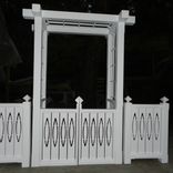Garden Arbor With Floating Ovals 3 small