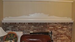 Fireplace Mantle With Custom Bandsaw Cutwork 2 small