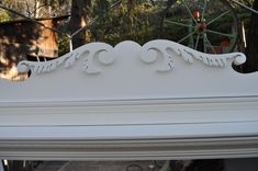 Fireplace Mantle With Custom Bandsaw Cutwork 1 small
