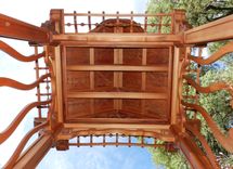 Hand Crafted Wood Arbor Is Truly An Art Aficionado's Dream... 2 small