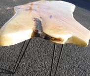 Pecan Live Edge Coffee Table 6 small