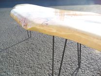 Pecan Live Edge Coffee Table 5 small