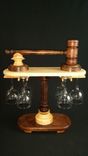 The Art Of The Gavel And Wine Glass Holder 3 small