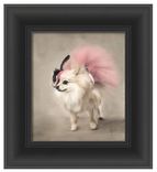 Custom Pet Portrait On Canvas With Frame 1 small