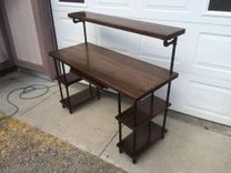 Pipe & Wood Studio Desk 1 small