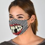 Funny Adult Or Child Fabric Face Mask With 2 Free Filters Adjustable Straps 4 small