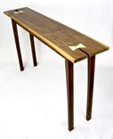 Live-Edge Walnut Console Table With Tiger Maple Butterfly Tenons 1 small