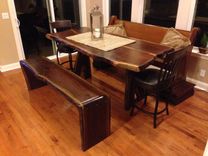 8' Walnut Live-Edge Table With Inverted-Branch Legs 2 small