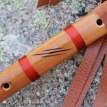 Native American Flute - Heat Treated Bamboo 4 small