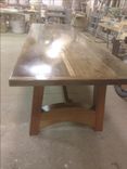 Farmhouse Table- Black Walnut And Mahogany 2 small