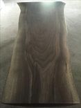 Rustic Modern Black Walnut Slab Coffee Table 6 small