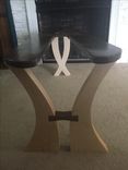 Modern Art Coffee Table- Figured Black Walnut And Maple 1 small