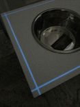 Meganite Dog Feeding Station With Glow Inlay! 3 small