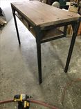 Industrial Square Tube Steel And Reclaimed Pine 2 small