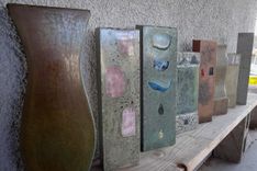 Concrete End Table/Desk Fountains 6 small
