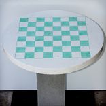 Concrete Distressed Look Chess Table 1 small