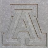 Concrete And Wood Benches, University Of Arizona Logo 3 small